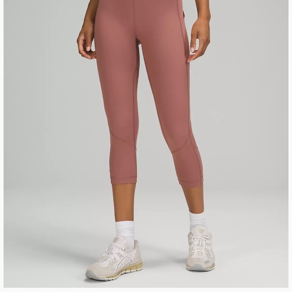 lululemon athletica Pants - GUC 2 Lululemon Pace Rival crop 22” in Spiced Chai